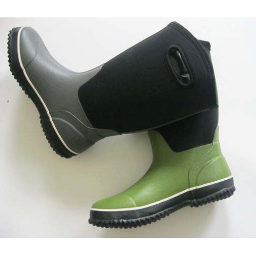 Zapatos de botas de lluvia de goma de alta calidad pequeños moq para niños