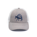 Adult Animal Embroidery 6 Panel Mesh Baseball Cap