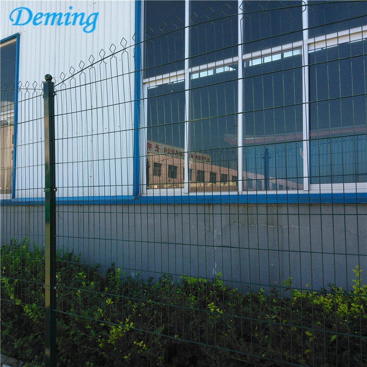 PE Coated Newest Design Metal Prestige Double Wire Fence