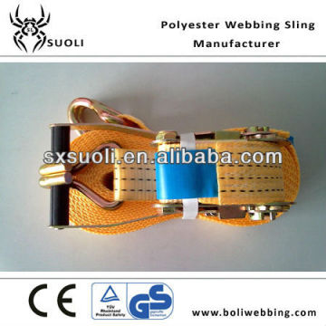 1.5" 3T ratchet strap lashing (cargo tie down) strap buckle