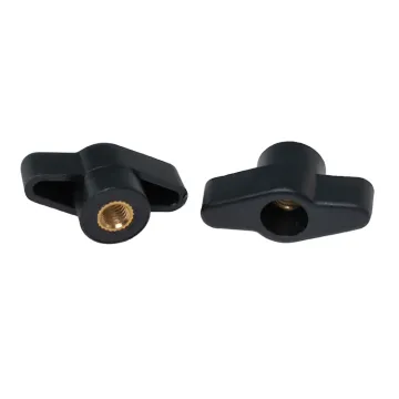 Factory Direct M5 M6 M8 Female Thread T Handle Knobs Bakelite Adjustable Screw Nuts Wing Knobs