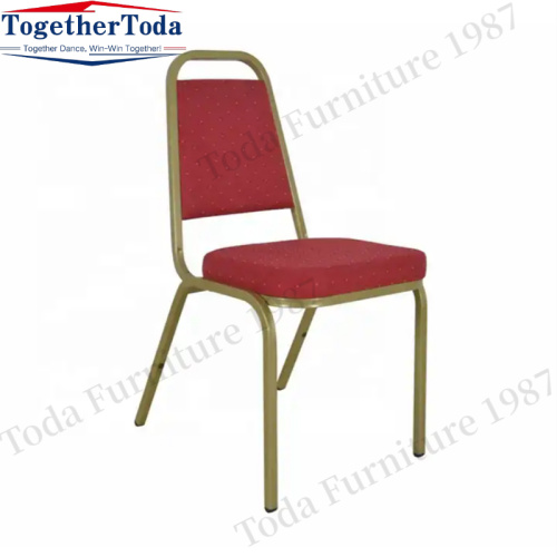 Stackable metal hotel chairs can be customized