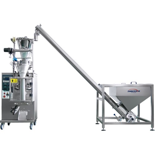 Máquina llenadora de partículas de polvo ISP+máquina de alimentación