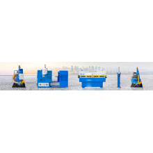 Horizontal concentric taping machine