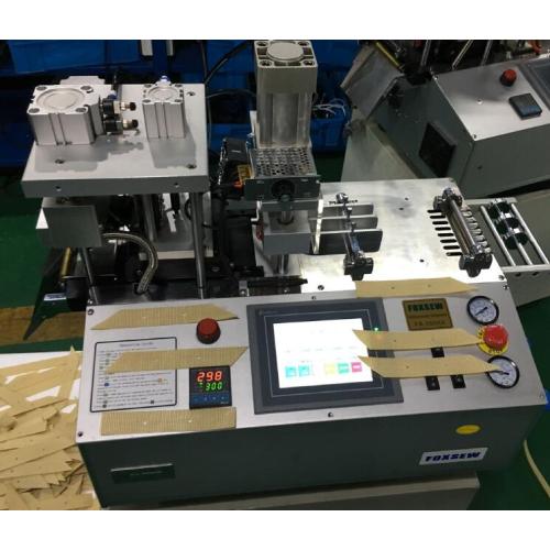 Automatic Hot Knife Webbing Cutter with Hole Punching