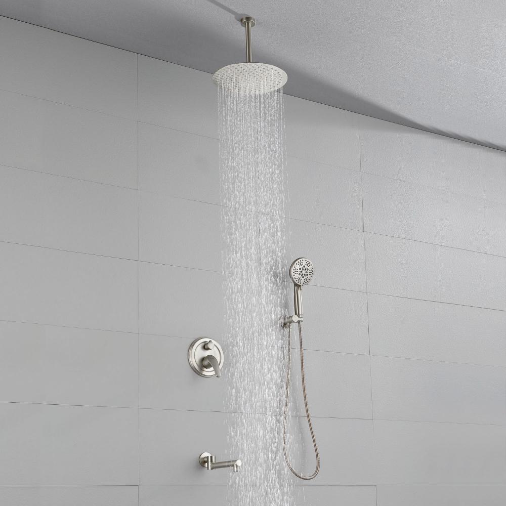 Ceiling rain shower kits 88053bn 10 2