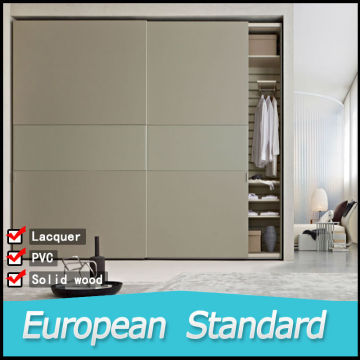 European standard modern bedroom wooden cupboards