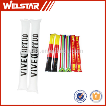 Football Fans PVC Inflatable Balloon Bang Bang Stick Cheering Sticks