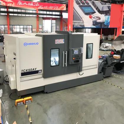 Fanuc Controlled CNC Slant Bed Lathe Superior Performance