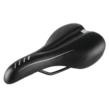 Wider Rear Shape MTB Saddle for Enhanced Comfort and Pressure Support
