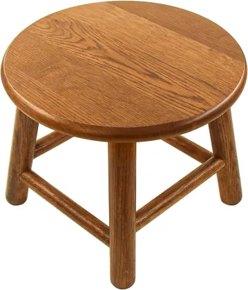 Round Footstool Small Short Shoe Changing Stool