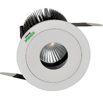 turbo heat-sink design 7W downlight Hotel spotlight , 90lm/W
