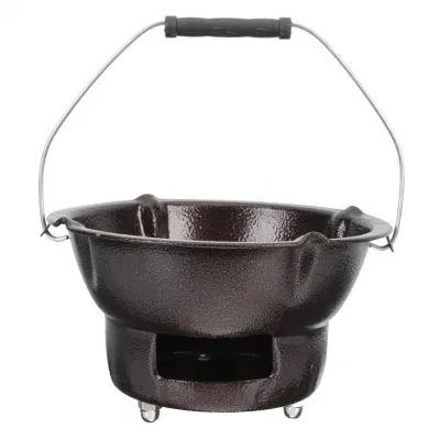 Outdoor BBQ Cast Hibachi Stove Camping Charcoal Grill