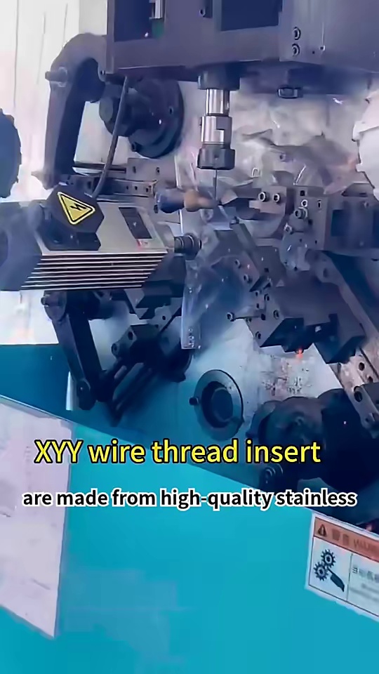 Factory Supply High Quality Titanium Zinc Alloy Fasteners Screws Wire Thread Inserts
