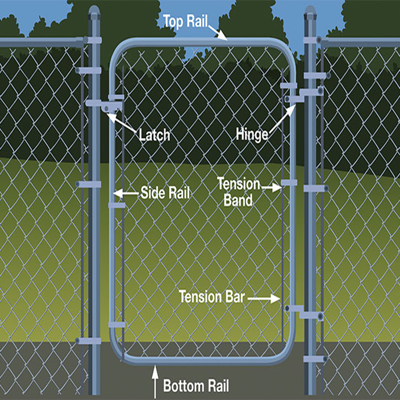 chain link fence 04