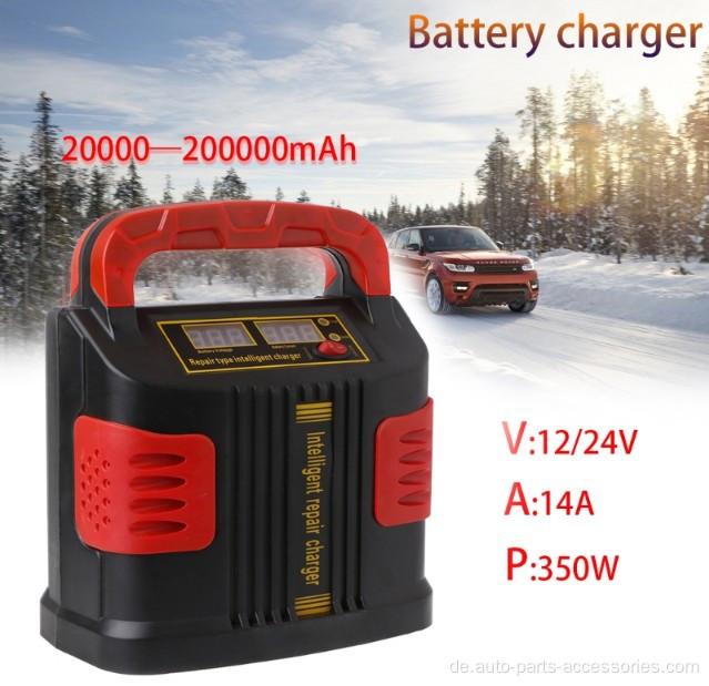 Portable Batterieladegerät 12V-24V Autosprungstarter einstellen