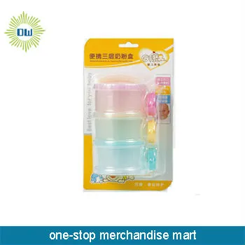 baby milk powder plastic box set