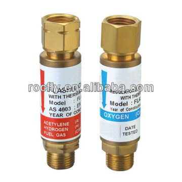 Acetylene Flashback Arrestor for Regulator