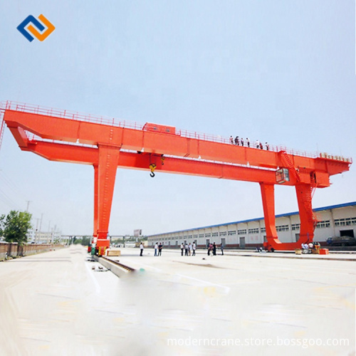 Double Girder Gantry Crane for Lifting Steel Tubes