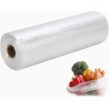 Plastic Roll Bags 10" X15" HDPE Produce Roll 1 Roll of 600 Bags