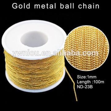 1mm metal ball chain Chinese nail art designs