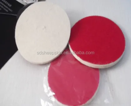 Double-sided Sheepskin Lamb Wool Felt Saddle Pads