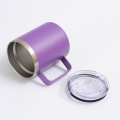 Stainless steel multifunctional insulated cup with lid