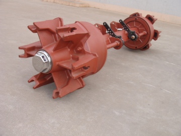 16t Spokes Semi-Trailer Axle Square Spider