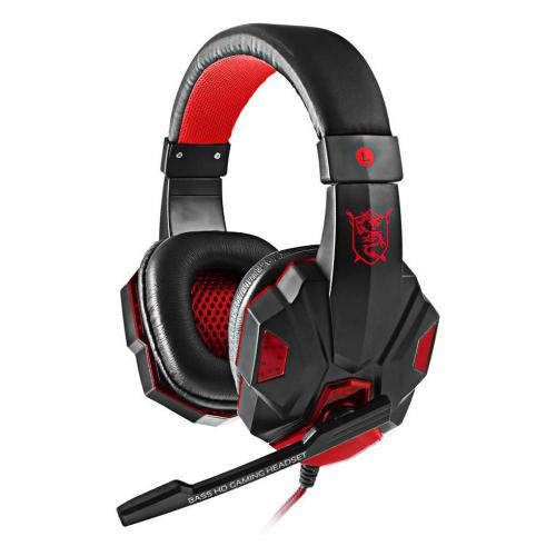 Headset gaming bercahaya LED OEM