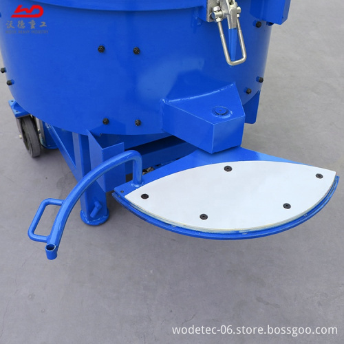 WRM250 Pan Type Cement Mortar Mixer: Small Refractory Pan Mixer for Sale