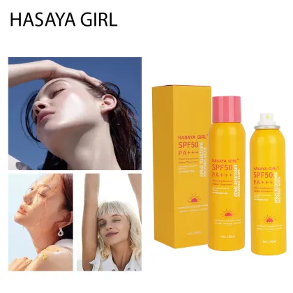 HASAYA GIRL Private Label SPF 50 Sunscreen Spray