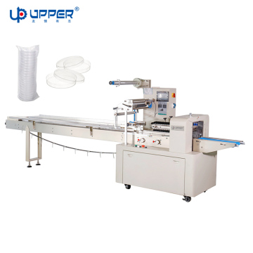 Horizontal Plastic Heat Sealing Sterile Packaging Machine for Petri Dish Packing