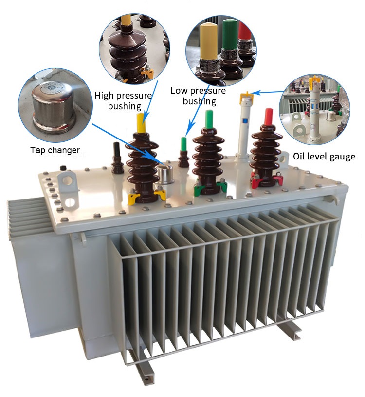 Transformador de baja baja de aceite utilizado en electricidad