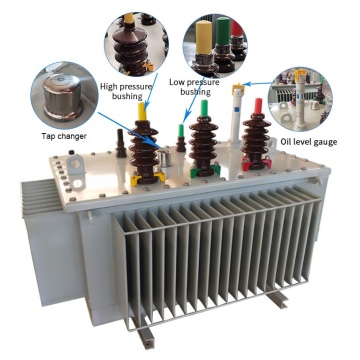 Oil immersed step-down transformer used in electrical