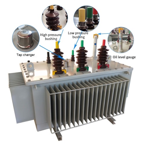 Transformateur interfère immergé d'huile utilisé en électricité