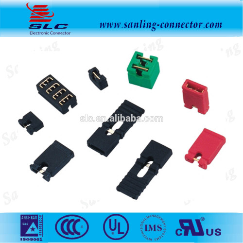 2.54mm Mini Jumper Connector H6.0mm Open Type red color