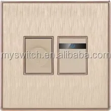 Pakistan Sockets Switch 8 Gang Electrical Switch Sockets 8+2 Socket