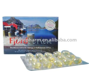 health and medical fish oil softgel