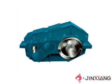 Vertical gearbox for crane