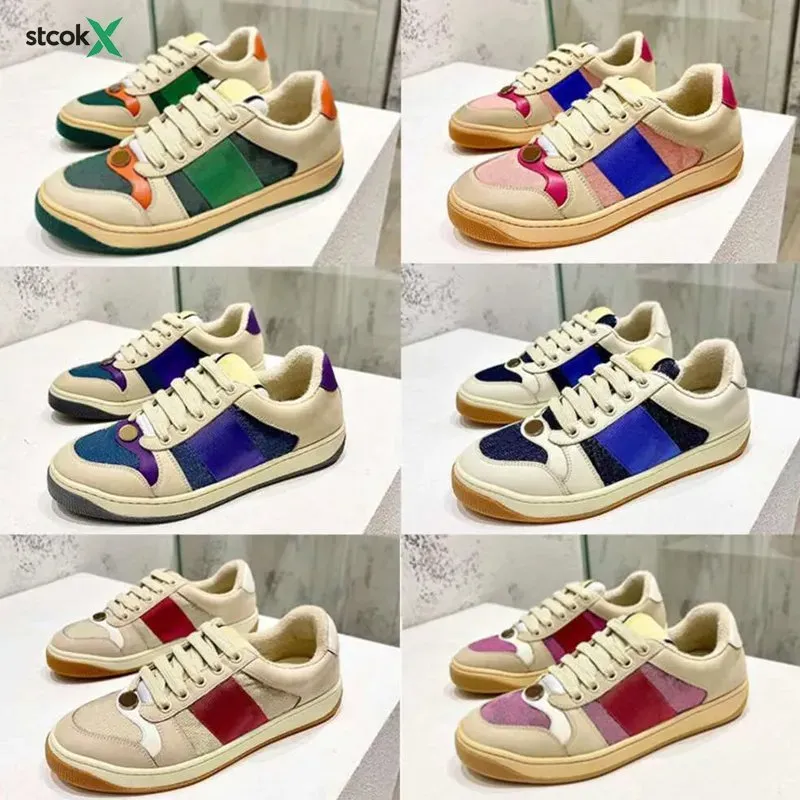 Retro Luxury Sneakers: Designer Men's and Women's Fashion Shoes