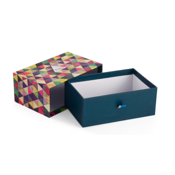 Custom cosmetics drawer paper gift packaging box