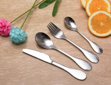Children's Mirror Polish Stainless Steel Flatware Set