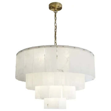Customized Snowflake Gypsum Pendant Lamp
