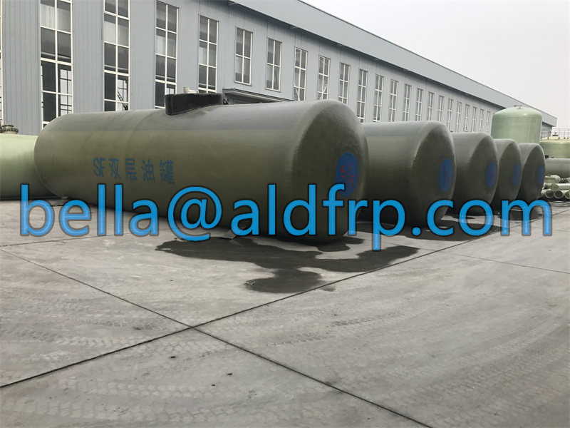 SF double-layers diesel petrol tank underground fuel tank