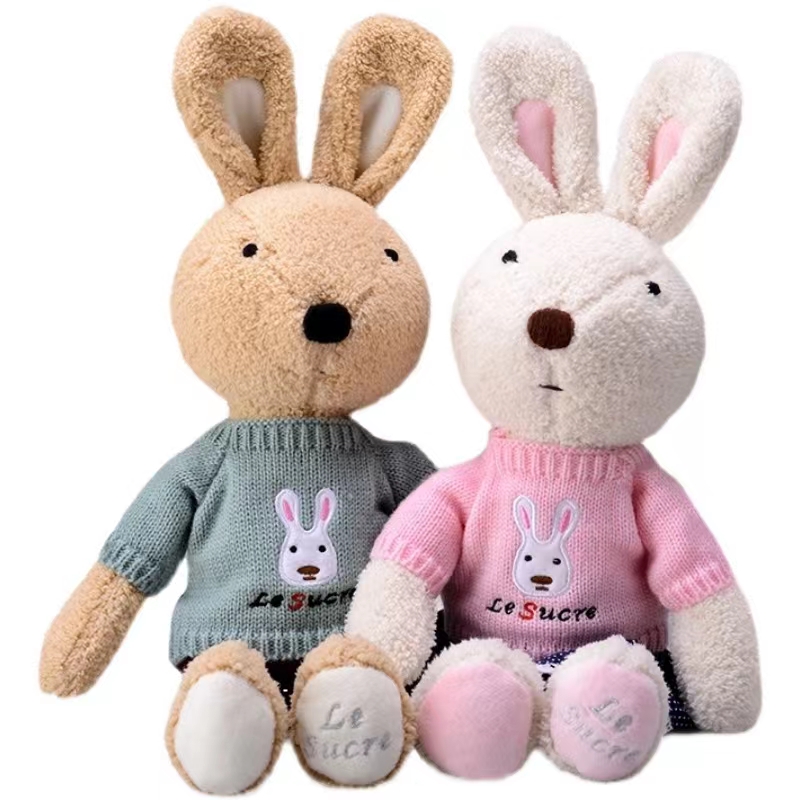 Vêtements remplaçables en peluche de lapin remplaçable