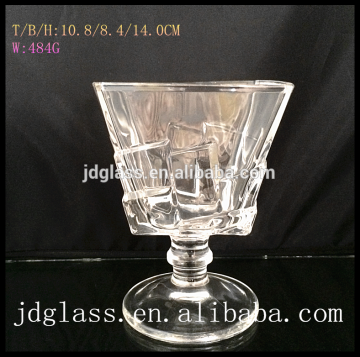 2016 new design classical crystal suqare candy jar