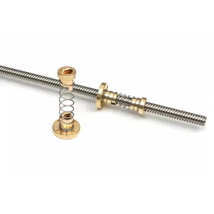 3D Printer POM Mute Brass Spring to Eliminate Gap and Return Differential