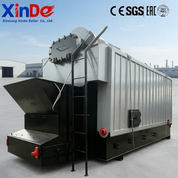 Xinda Energy Saving Environmentally Friendly DZL Industrial Horizontal Natural Circulation Automatic Biomass Wood Steam Boiler