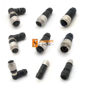 7/8 power connector with screw terminals