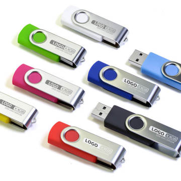 Benutzerdefinierte Logo Clé USB -Flash -Laufwerke 8 GB bis 128 GB Metall Pen -Laufwerke
